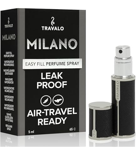 Travalo Milano Perfume Atomizer - Leak-Proof and TSA Approved for