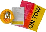 AA 3.5T 4m Heavy Duty Tow Rope Yellow Strap AA6202 Car Towing Belt view 4