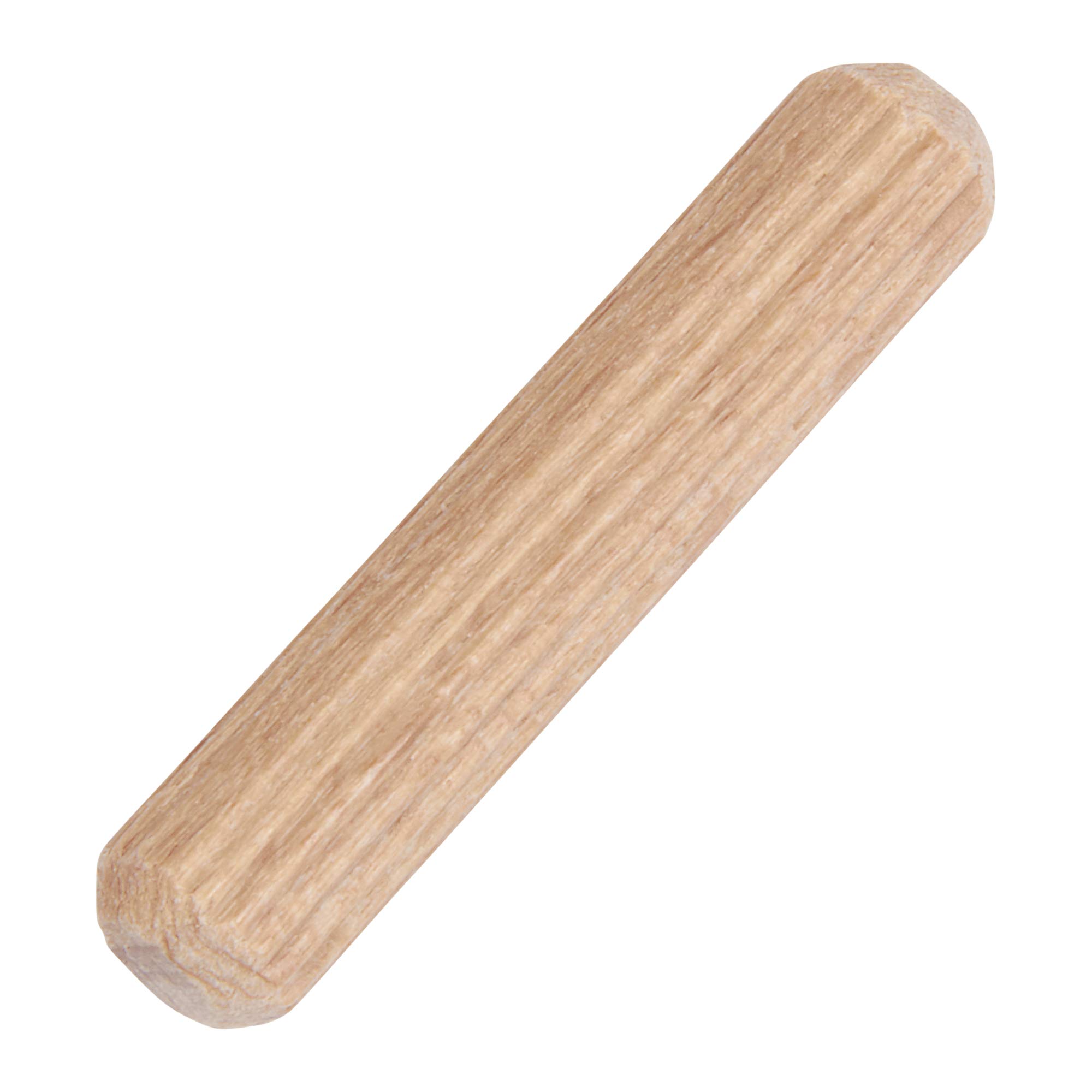 Trend Beech Wood Dowels, Pack of 50, 6mm Diameter x 30mm Length, Grooved for Efficient Gluing of MDF & Chipboard Joinery, DWL/1/50