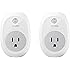 TP-Link HS100 Smart Plug (2-Pack), Wi-Fi, Works with Alexa, Control Your Devices from anywhere (HS100 KIT)