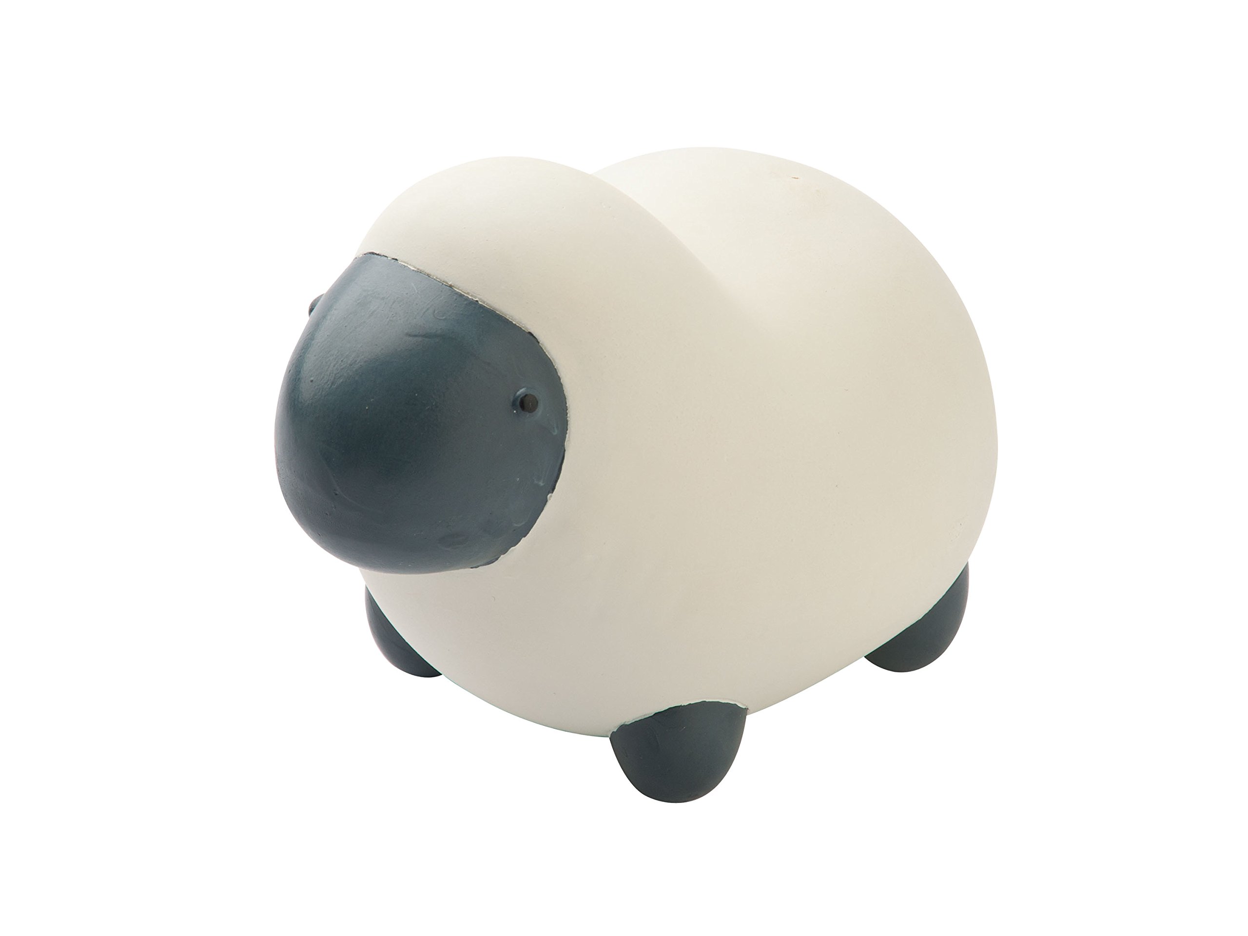 A K Brands United Pets Nora Sheep Squeaky Toy, White