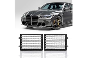 Lazenta Front Wheel Arch Kit Compatible with BMW M2 M3 M4 G80 G81 G82 G83 G87 Aluminum Fender Liner Plates Accessories Enhanc