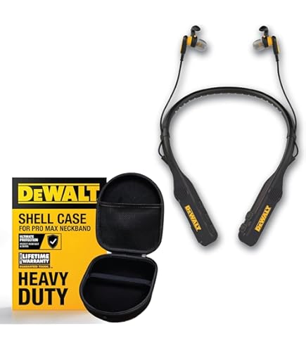 DEWALT イヤーマフ 防音 Bluetooth 付き DeWalt DPG17 Bluetooth Earmuff | Gemplers DPG17