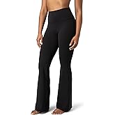 Colorfulkoala Women's Dreamlux Workout Flared Leggings High Waisted Wide Leg Bootcut Yoga Pants 29.5" / 31.5" Inseam
