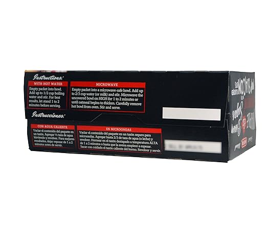 Amazon.com: HEB Maple & Brown Sugar with Bacon Instant Oatmeal: