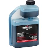 Briggs &amp; Stratton 100036 16oz 2-Cycle Engine Oil | Perfectly pre-measured to treat 6 gallons of gasoline at a 50:1 mix ratio