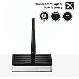 Bluetooth Audio Receiver Adapter LONG RANGE APTX LOW LATENCY by HomeSpot Music Streaming Support Optical Coaxial 3.5mm Aux for Home Audio for iPhone iPad Macbook Samsung Nexus Google