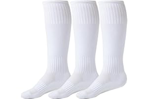 EPEIUS Kids Soccer Socks Non Slip Knee High Socks Sport Grip Soccer Socks Softball Baseball for Youth Girls Boys