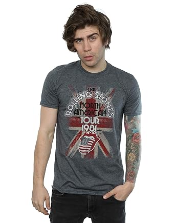 camiseta rolling stones hombre