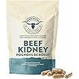 Higher Healths Grass Fed Beef Kidney Capsules 180 Capsules - Immune Maker - 100% Canadian Sourced & Made Beef Organ Supplemen