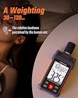 TopTes TS-501B Decibel Meter with A/C Weighting 30-130 dB Backlit LCD view 3