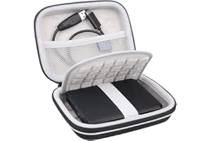 Lacdo Hard Drive Carrying Case for Seagate Expansion Backup Plus Slim Seagate One Touch Game Drive PS4 Xbox Portable External