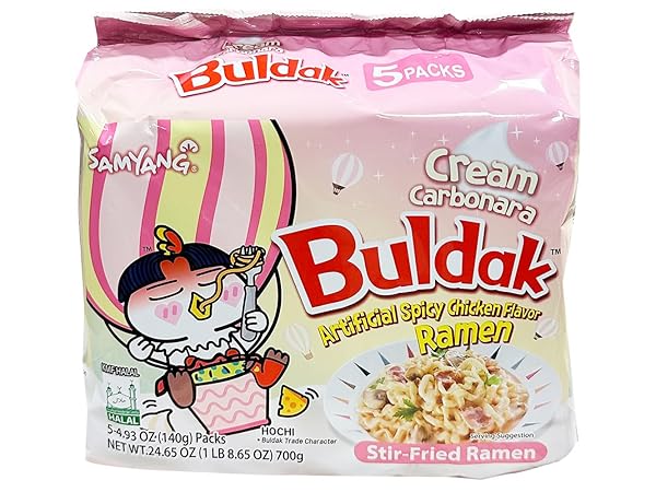 SAMYANG BULDAK HOT SPICY CHICKEN FLAVOR RAMEN,KOREAN STIR-FRIED...