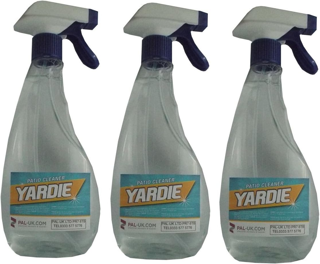 Yardie Mould Algae Moss Killer Remover Bricks Decking Paths Fencing 500ml, 5L or 10L Litre Industrial Strength Used By Professionals