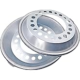 Misakomo 800-822 Wheel Balancers Fit for 22.5-24.5" Wheels, Automatic Steer Wheel Balancers for Heavy Duty Semi Trucks 2PCS Aluminum