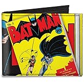 Buckle-Down Canvas Bi-fold Wallet - Classic Batman Issue #1 Robin & Batm Accessory