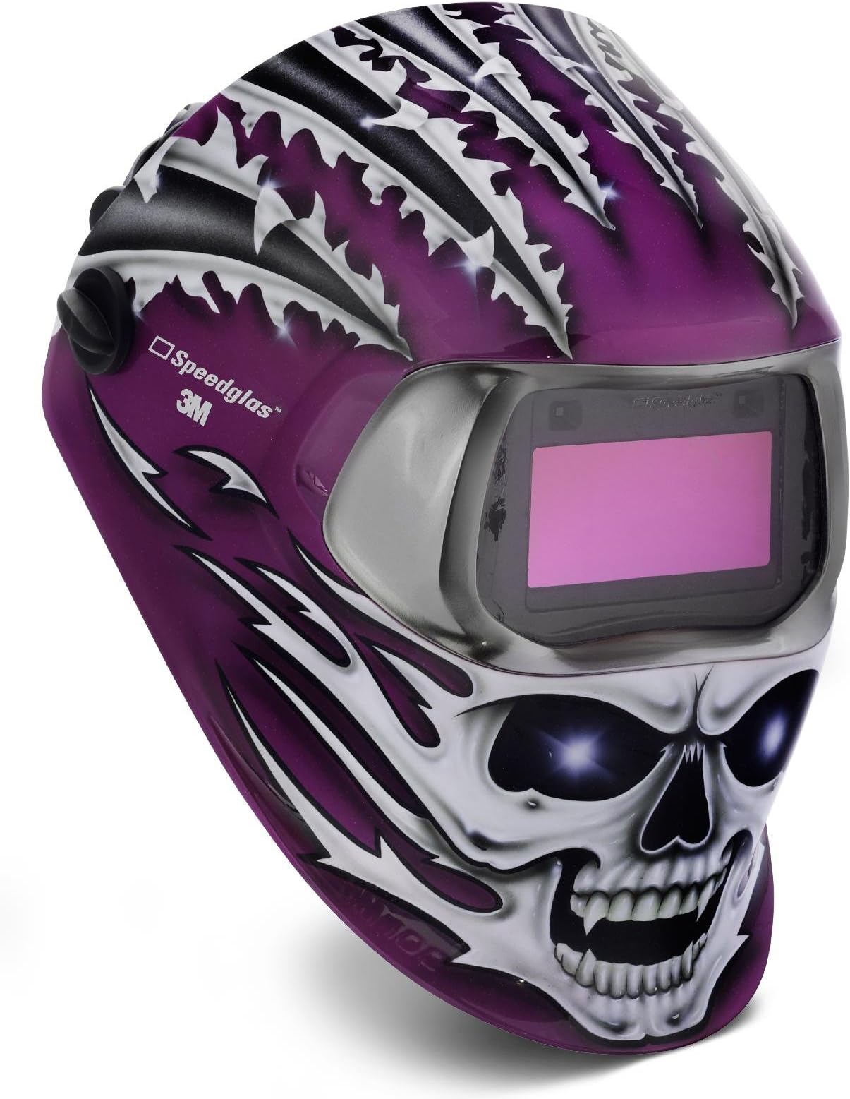 3M Speedglas Welding Helmet 100 Raging Skull, with 100V filter