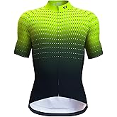 Lo.gas Cycling Jersey Men Short/Long Sleeve Bike Biking Shirts Full Zip with Pockets Road Bicycle Clothes