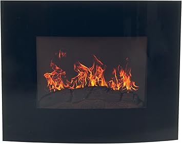 Curved Electric Fireplace