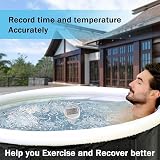 CHEYLIZI Digital Ice Bath Thermometer - Floating, Timer, Waterproof view 2