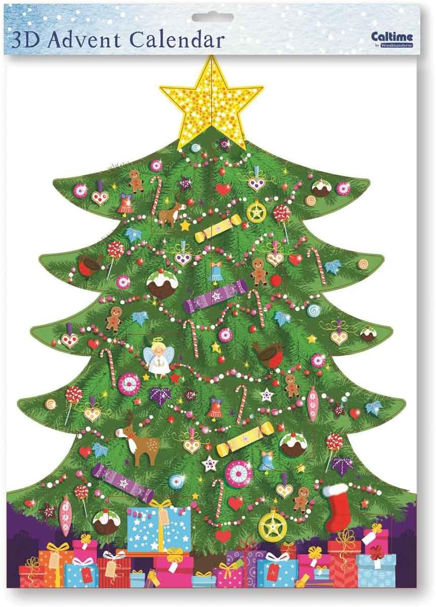 Extra Large Advent Calendar - Around The Tree - a Special 3D Stand-Up Christmas Advent Calendar