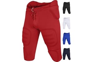 Penveer Football Pants Adults - Safety Integrated Comfortable Football Practice Pants for Men