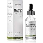 Niacinamide Serum 10% Plus Zinc 2% for Face Skin Care Vitamin B3 Facial Serum with Hyaluronic Acid for Acne Pore Reducer Treatment