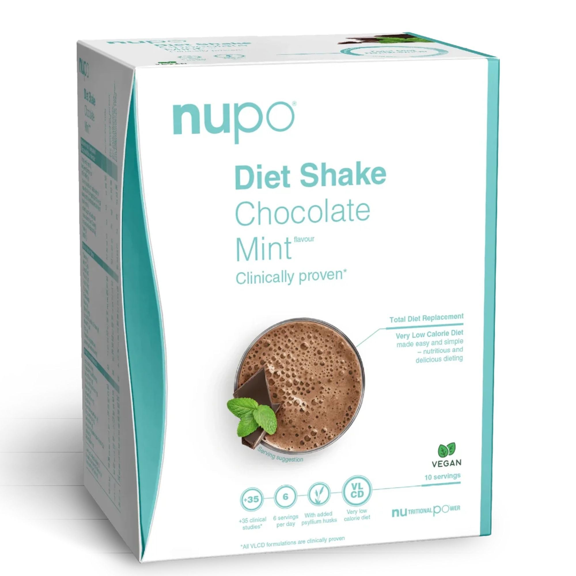 NUPO Diet Shakes for Weight Loss for Women & Men (12 Servings) | Tasty Meal Replacement Drinks | Clinically Proven Food Replacement Shakes for Weight Management I Very Low-Calorie Diet, GMO Free โ image 1