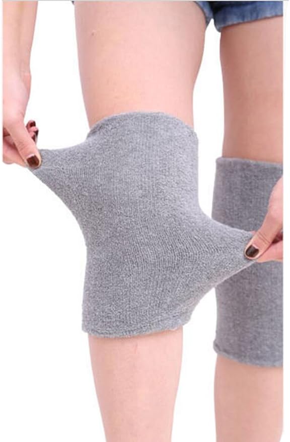 1Pair Supper Elastic Towel Knee Pads Dance Protection Cover Elderly
