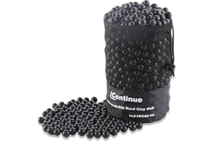 L Continue Slingshot Ammo About 1000 PCS,1/2''(About 13mm),Biodegradable Hard Clay Ball