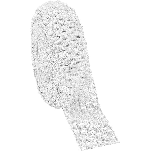QIIIMSLSS Bandeau Tube Haut Élastique 22,9 Cm Sans Crochet – Tressé Crochet Pour Tutu, Jupe Amovible, Accessoire DIY Filles Bébés Tout-petits