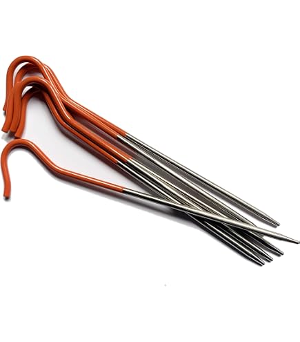 Amazon.com : MSR Groundhog Tent Stake Kit, 6-Pack, Mini - 6-Inch