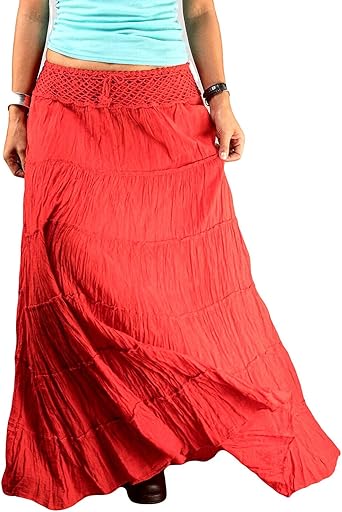 full flared long skirts