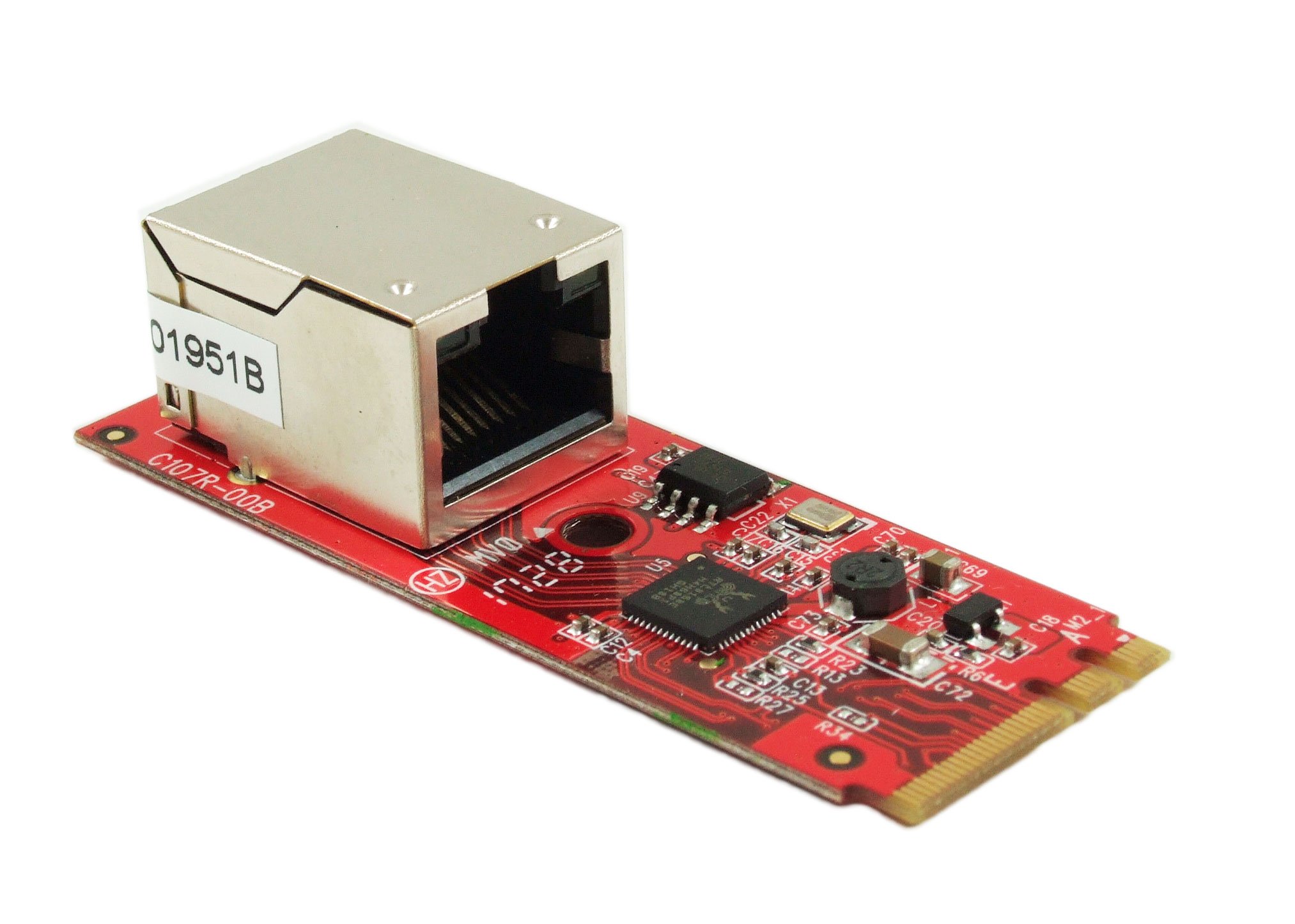 Ableconn M2NW107R M.2 Gigabit Module (Right Angle RJ45