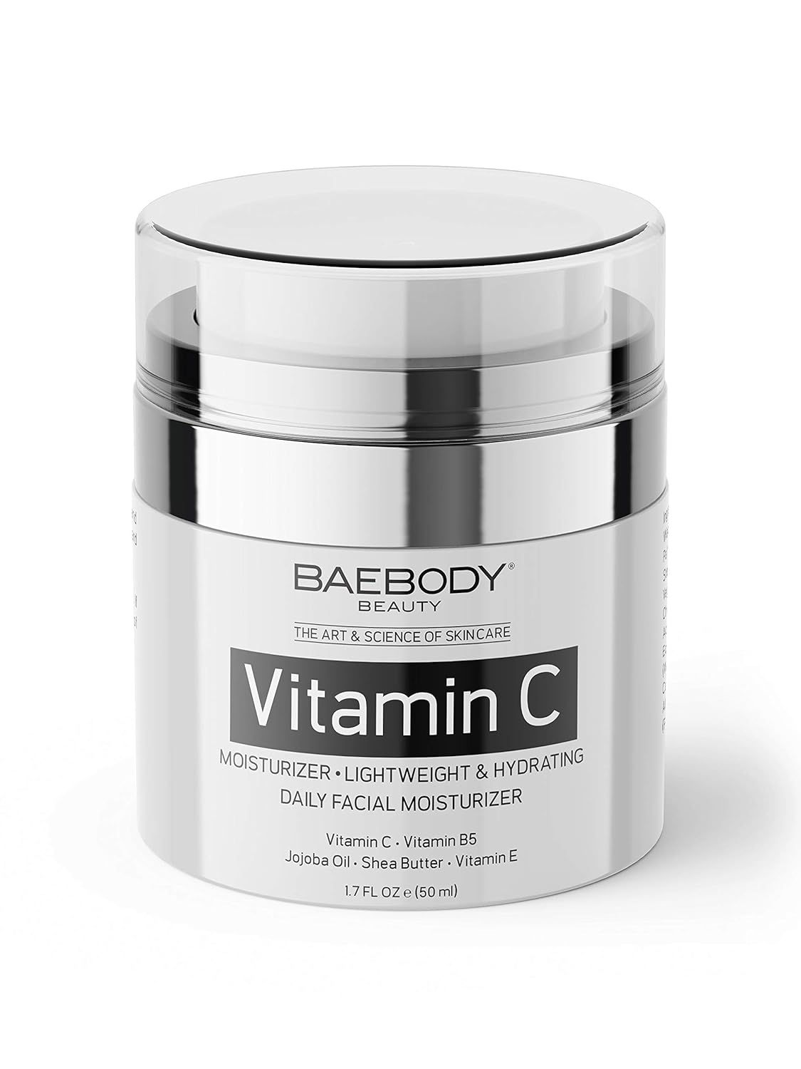 Baebody Vitamin C Moisturizer Cream with Vitamin C, Jojoba Oil & Vitamin E, 1.7 Ounces: Beauty