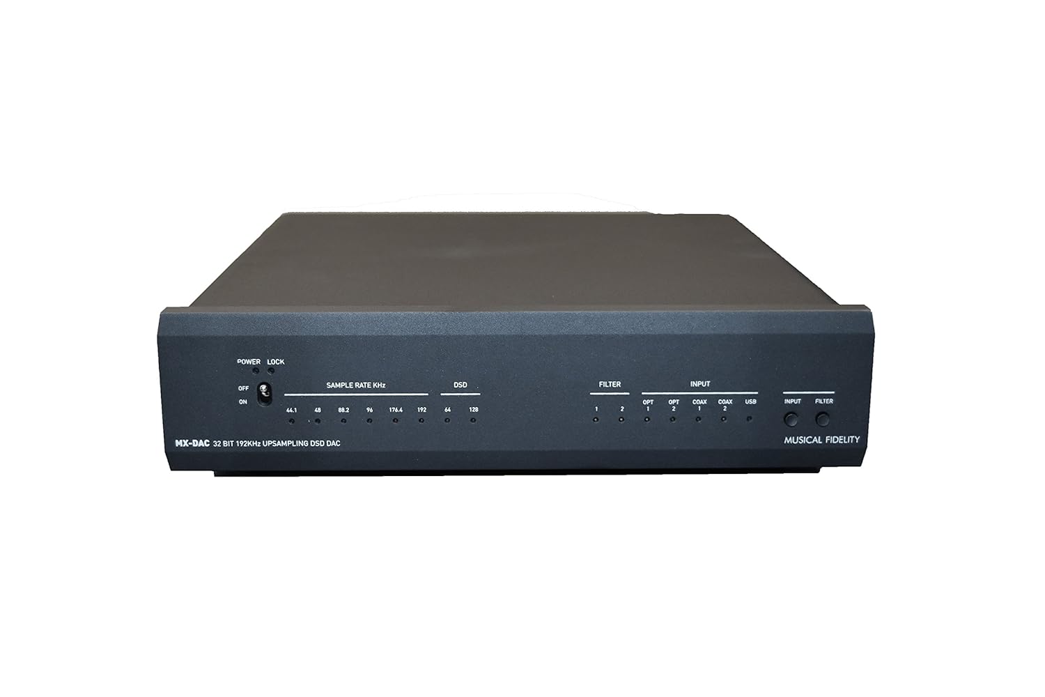 Musical Fidelity MX-DAC Digital-to-Analog Converter (Black)