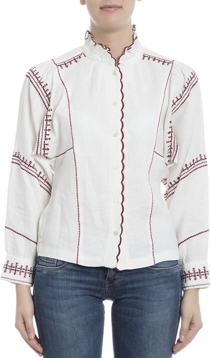 isabel marant linen top