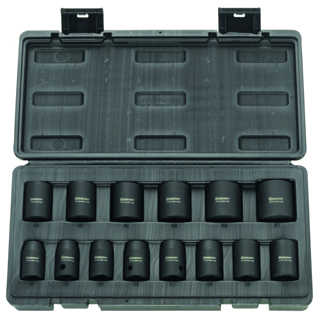 Rodcraft Nut set, 1.27 cm, Short, 14 Pieces