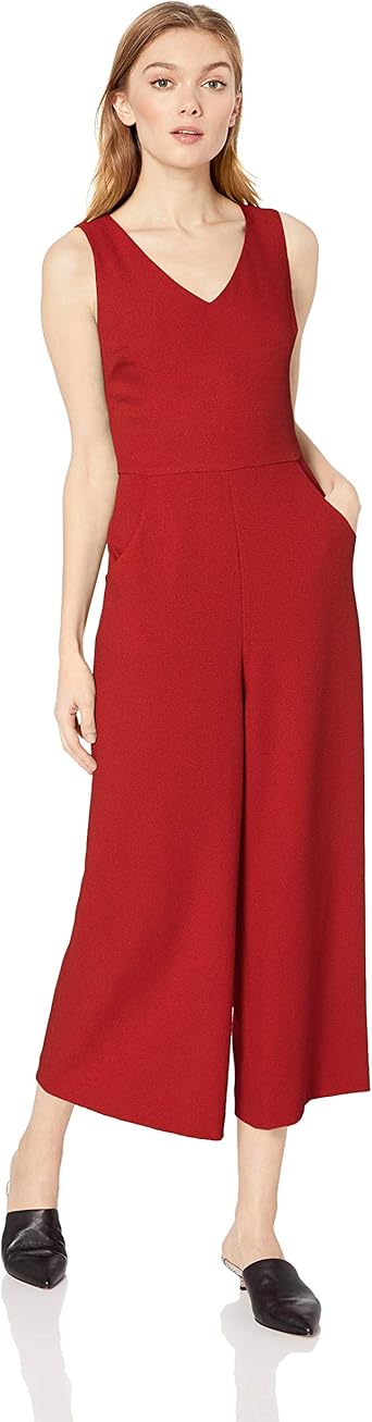 women's cropped jumpsuit