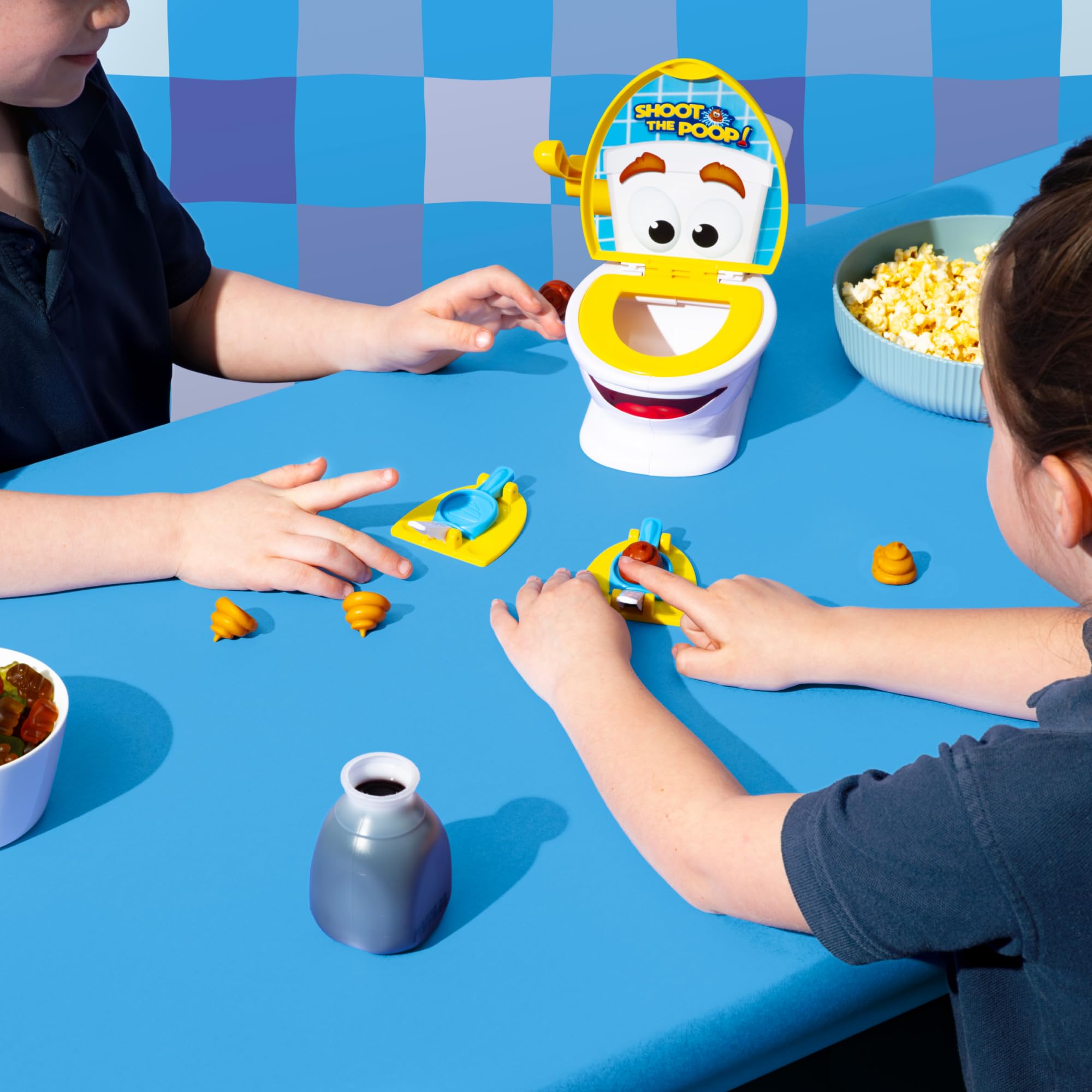 Brybelly Shoot The Poop – The Original Talking Toilet Game for Kids & Families – Funny Fast-Action Poop-Launching Game with Sounds & Silly Humor for Ages 4+