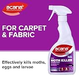 Acana Carpet & Fabric Freshener 500ml Moth Killer Spray Lavender view 2