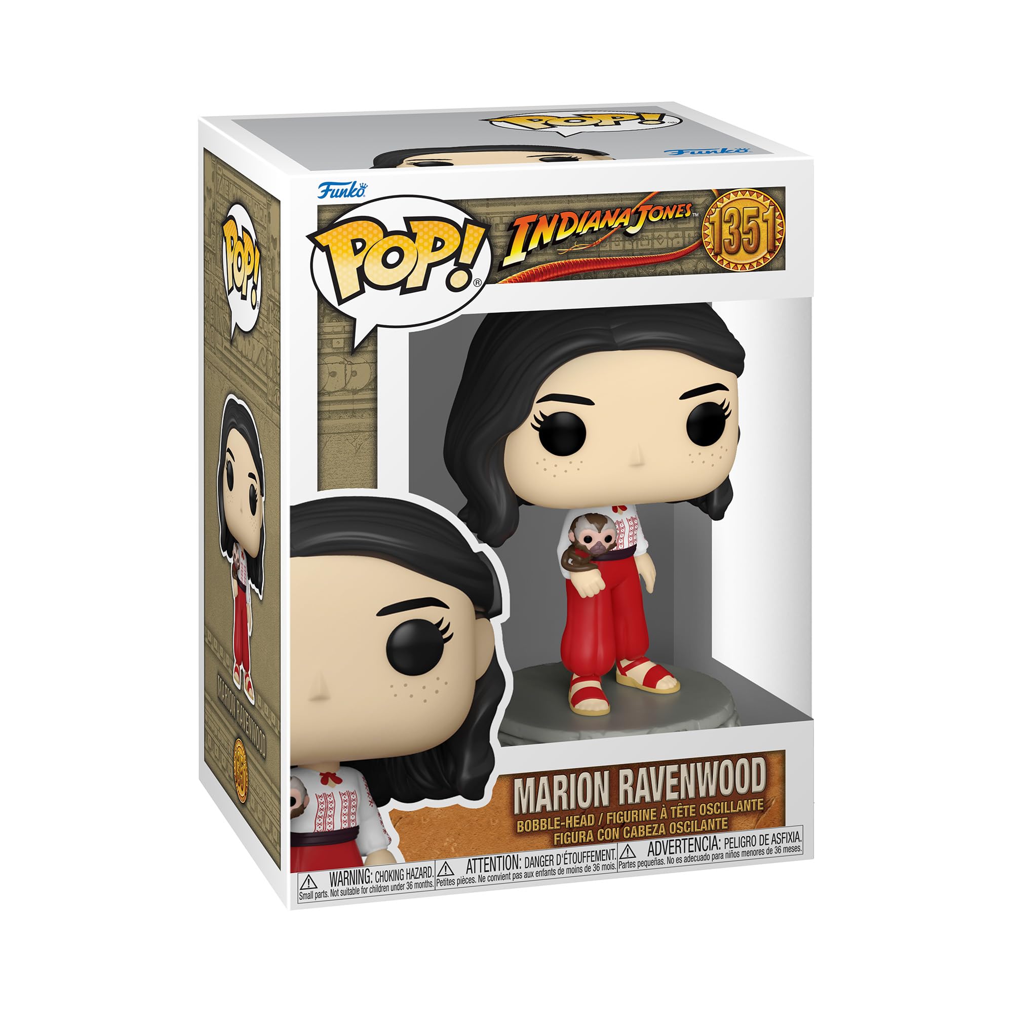 Funko Pop! Movies: Indiana Jones ROTLA - Marion - Collectable Vinyl Figure - Gift Idea - Official Merchandise - Toys for Kids & Adults - Movies Fans - Model Figure for Collectors and Display