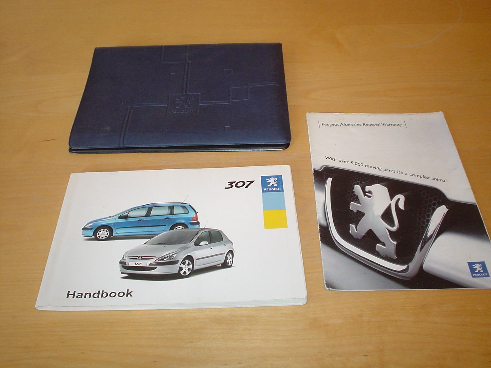 PEUGEOT 307 307SW SW BREAK OWNERS MANUAL HANDBOOK (2001 - 2005) - 1.4 1.6  2.0 LITRE PETROL ENGINE 1.4 2.0 HDI DIESEL ENGINES - OWNER'S HAND BOOK  MANUAL: ...