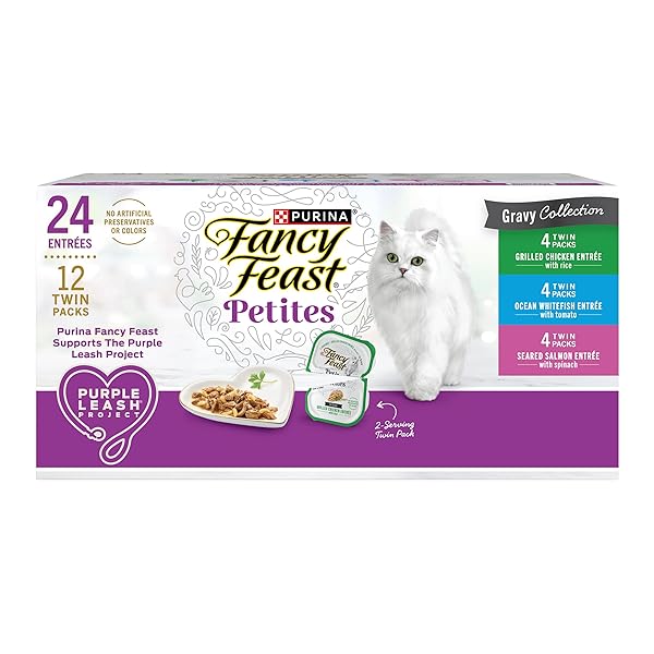 PURINA FANCY FEAST GOURMET WET CAT FOOD VARIETY...