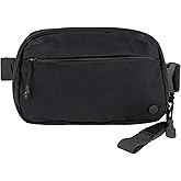 Vertx Everyday Tactical Fanny Pack 2.0-100% Nylon Fanny Pack for Men and Women with CCW-Ready Design and Rapid Access Tab - It's Black - 2L
