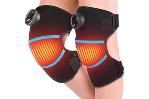 RENPHO Wireless Foot Massager with 20 Heating Mode, Portable Knee Massager, Heating Pad for Knee Shoulder Elbow (2 Pcs)