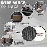 Yelanon Non Slip Furniture Pads 16 pcs Self Adhesive Rubber Feet 2in view 7