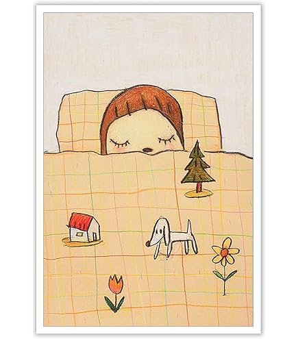 カメチカメ男 デジタルプリント 3点セット 額付き ED30 奈良美智 Yoshitomo Nara Digital Print - Etsy