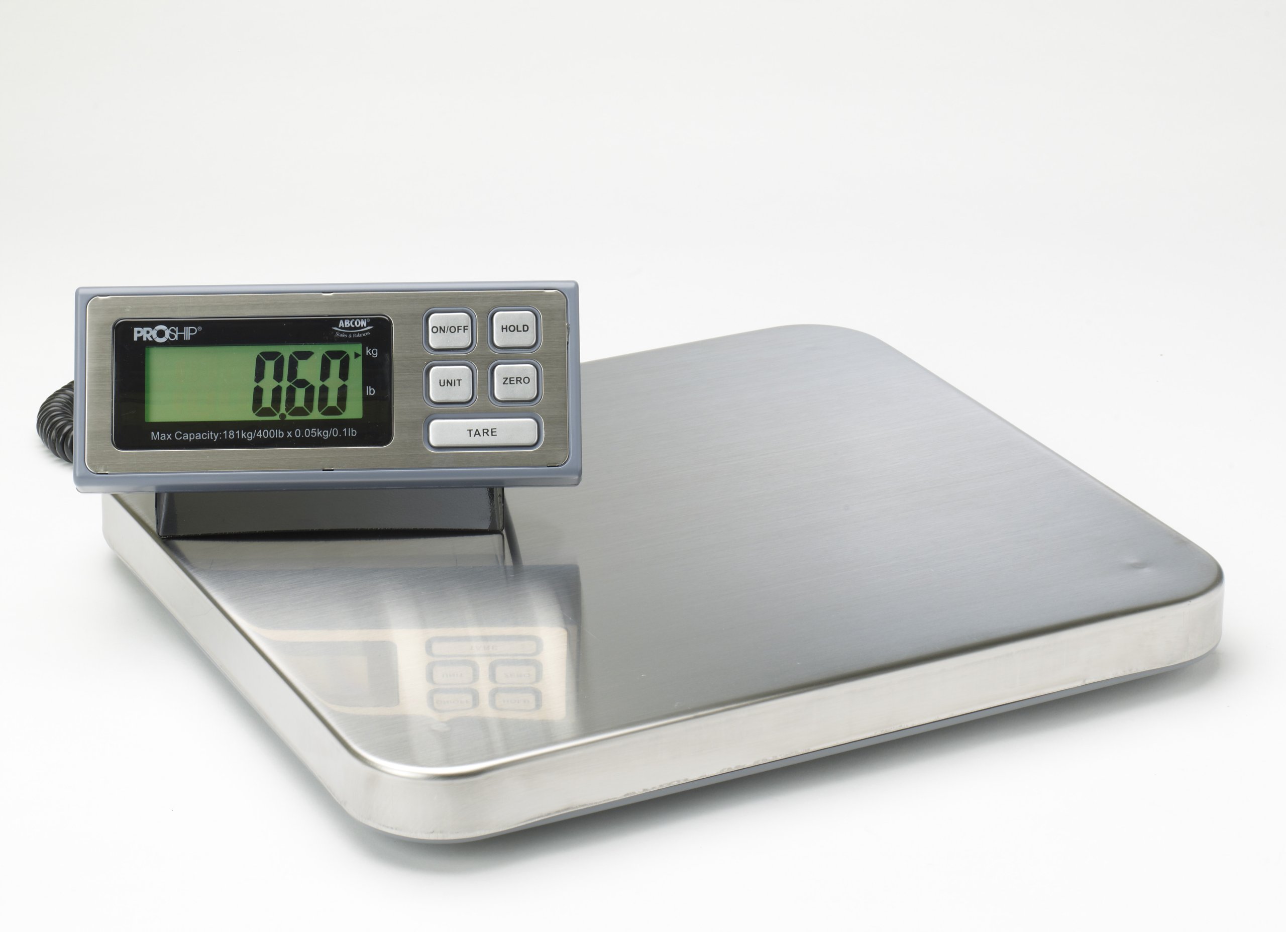 PROSHIP LARGE Digital 181Kg x 50g 400lb Heavy Duty Postal Postage Parcel Packet Shipping Platform Scales Scale