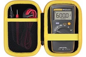 Lebakort Hard Case Compatible with 101 106 107 Basic Handheld Digital Multimeter Pocket Portable Meter